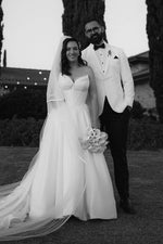 Corset Sweetheart Ball Gown Wedding Dress