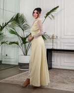 Elegant Lace and Sequin Two-Piece Pantsuit with Vest