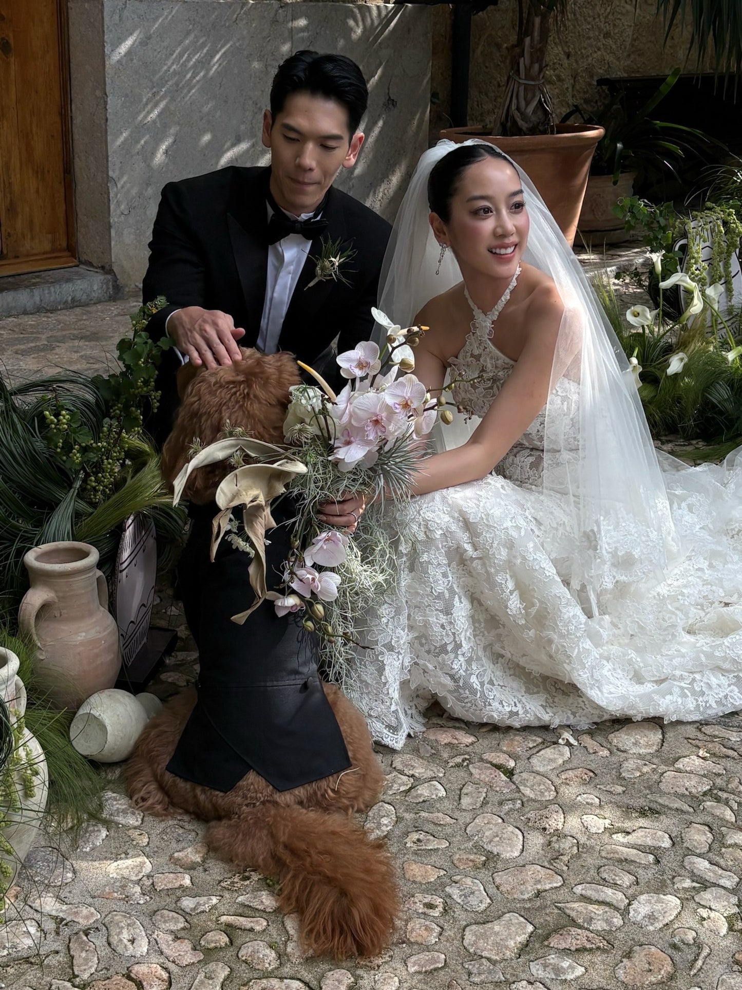 Illusion Lace Mermaid Wedding Dress