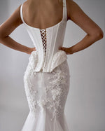 Lace Corset Mermaid Wedding Dress