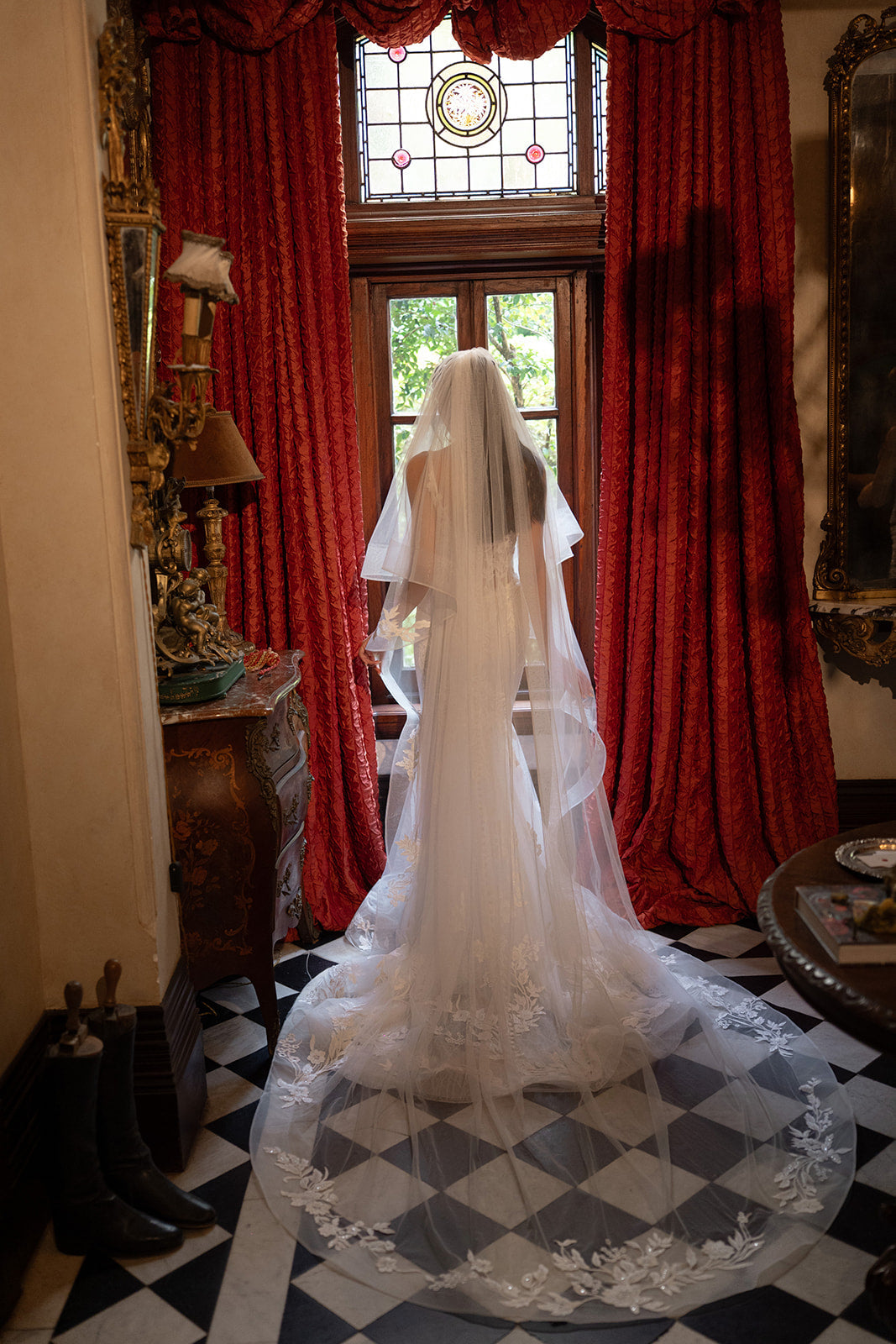 Lace Mermaid Wedding Dress with Corset Bodice