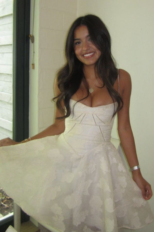 Sweetheart Corset A-Line Mini Dress