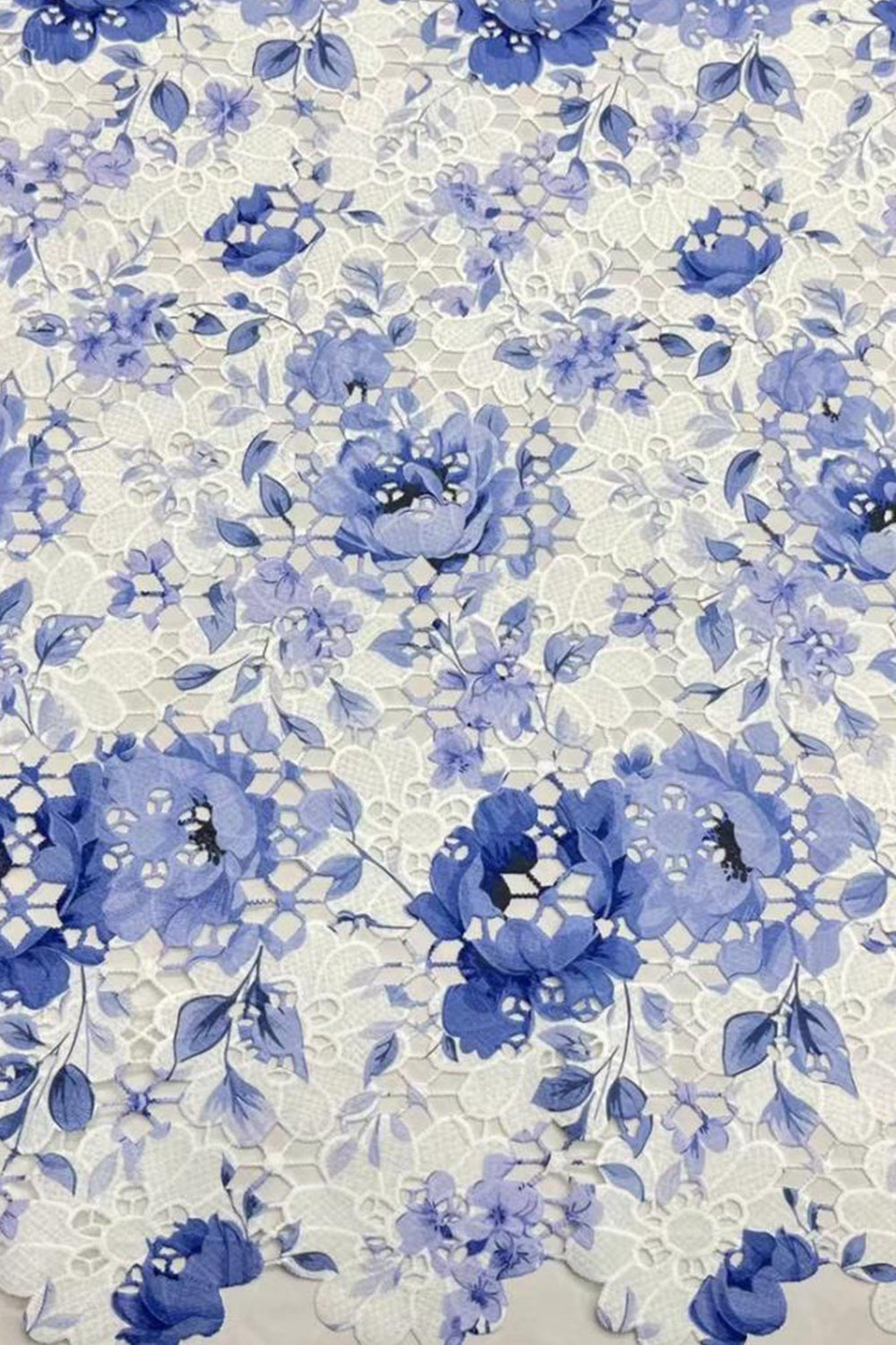 Strapless Floral Jacquard Fit-and-Flare Mini Dress
