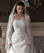 Long Sleeve Lace Mermaid Wedding Dress