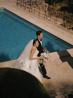 Illusion Lace Mermaid Wedding Dress