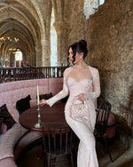 Lace Sweetheart Evening Gown with Bolero Jacket