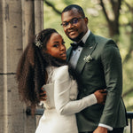 Long Sleeve Sheath Wedding Dress with Lace Mock Neck
