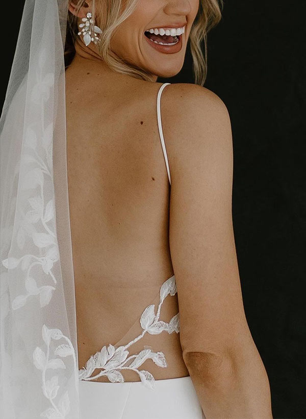 Boho Garden Summer Beach Cowl Neck Sleeveless Court Train Lace Wedding Dresses