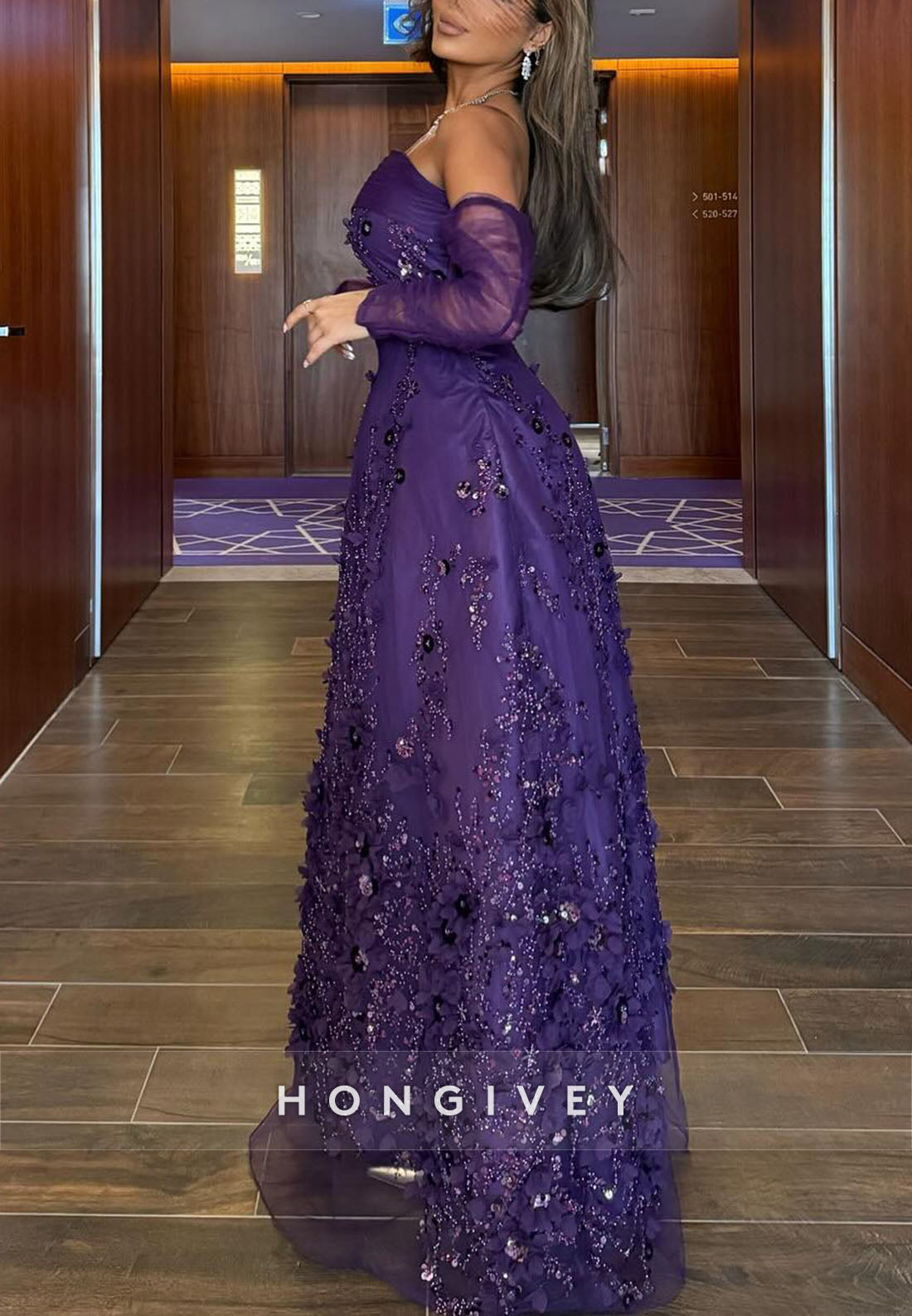 Strapless Regency A-Line Empire Evening Gowns with Beading and Appliques