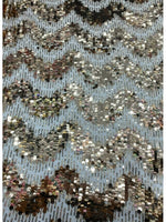 One Shoulder Sleeveless Sequins Sparkle Mermaid Ankle-Length Evening Dress