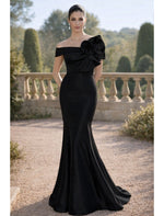 Mermaid Trumpet Floor Length Evening Gown Off the Shoulder Mermaid