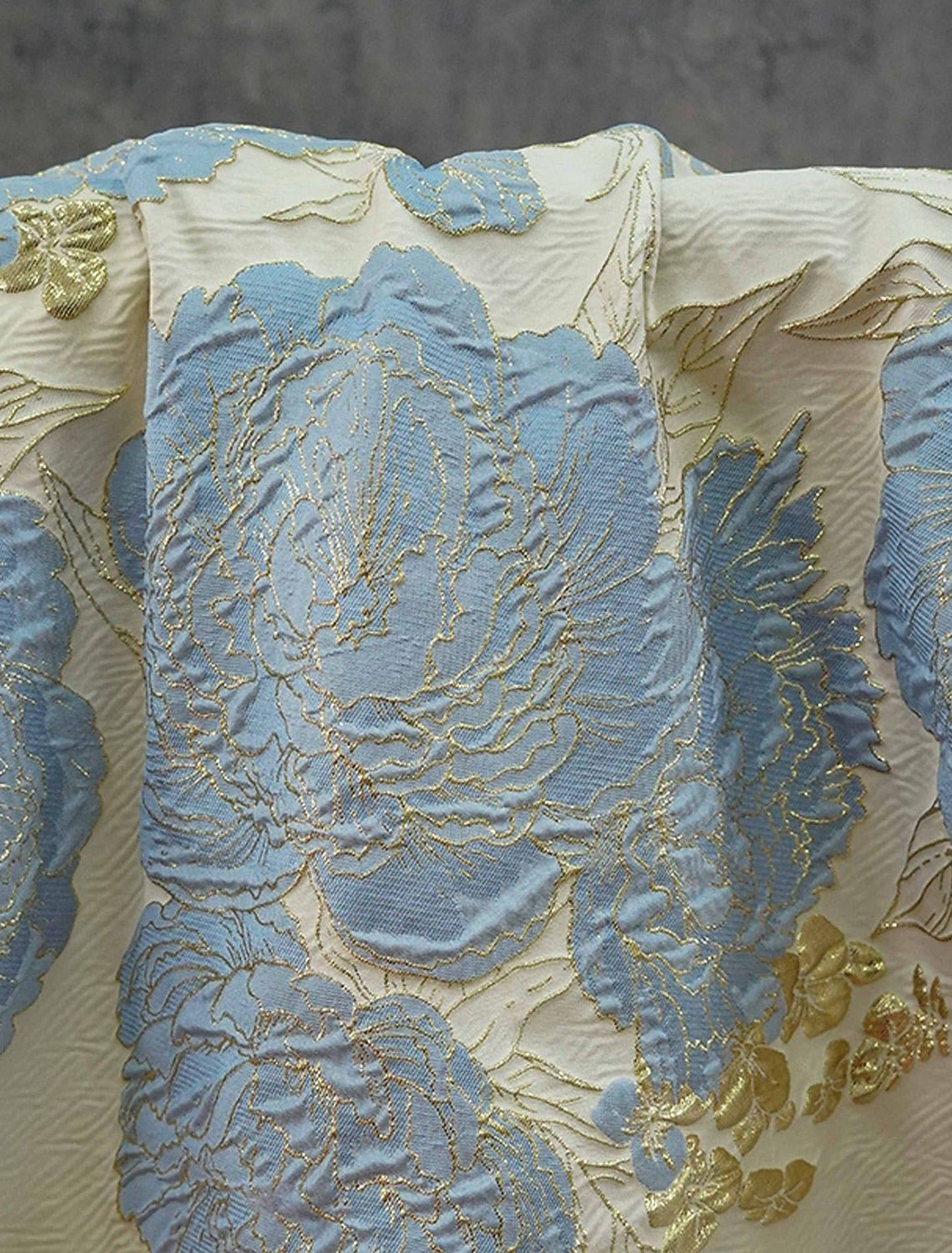 V-Neck Sleeveless Flowers Floral Print A-Line Side Evening Dress