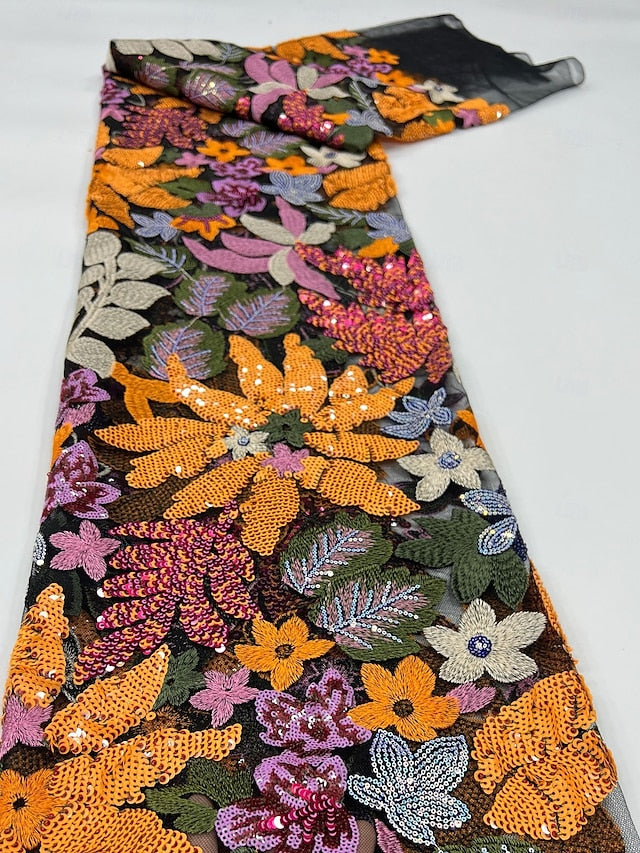 Floral Print Flowers Off the Shoulder Sleeveless Mermaid Floor-Length Evening Dress