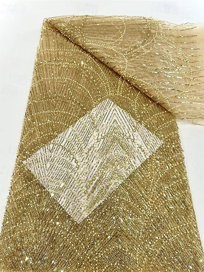 A-Line Floor-Length Off the Shoulder Glitter Evening Gowns with Beading