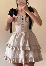 A-Line Ruched Sleeveless Regular Straps Short Homecoming Dresses with Bowknot
