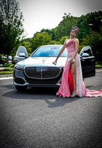 Sweetheart Beaded Sleeveless Mermaid Floor-Length Prom Dress for Black Girl