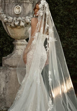 Exquisite Sequins Sparkle Sweetheart Sleeveless Mermaid Wedding Dress