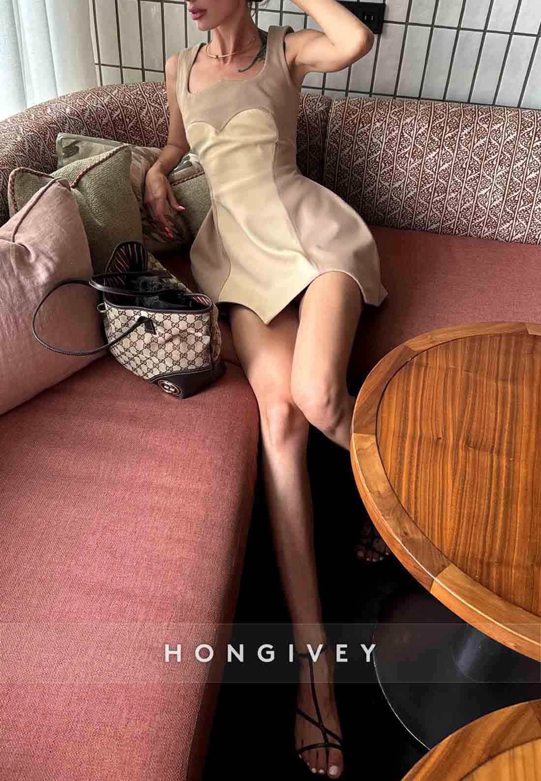 Crisscross Back A-Line Regular Straps Sleeveless Short Homecoming Dresses