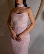 Sequins Sparkle Sweetheart Mermaid Sleeveless Prom Dress