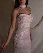 Sequins Sparkle Sweetheart Mermaid Sleeveless Prom Dress