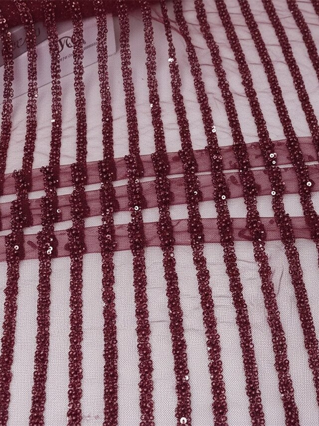 A-Line Side Slit Off the Shoulder Long Sleeve Formal Evening Dress