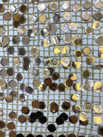 Mermaid Floor Length with Cape Evening Gown Formal Dress Elegant Sparkle Silky Sleeveless One Shoulder Formal Wedding Capes Satin Sequined with Glitter Sequin