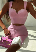 A-Line Regular Straps Sweetheart Corset Homecoming Dress with Lace