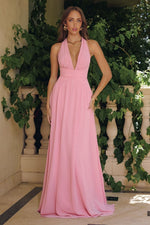 A Line Long Formal Evening Prom Dress