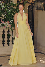 A Line Long Formal Evening Prom Dress