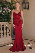 Long Mermaid Formal Evening Prom Dress