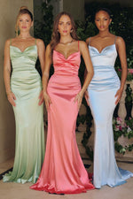 Long Mermaid Formal Evening Prom Dress