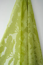 Flowers Floral Print 3/4 Sleeve A-Line Side Slit Floor-Length Evening Dress