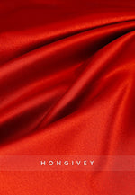 A-Line Evening Gown Long Sleeve Crew Neck Satin Glitter Mother Of the Bride Dress