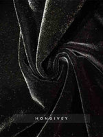 High Neck Mermaid Long Sleeve Evening Gown Side Slit