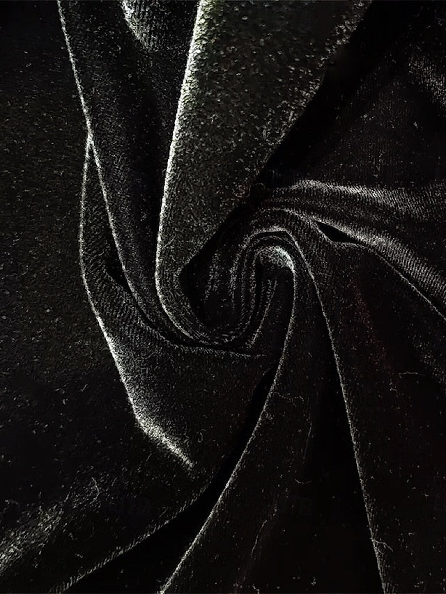 3/4 Sleeve V-Neck Flowers Floral Print Mermaid Evening Dress Floor-Length